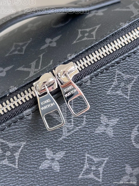 Official oldcobbler TOILETRY LOUIS BAG-24*13*13CM VUITTON 0723